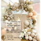 122pcs Blush Beige