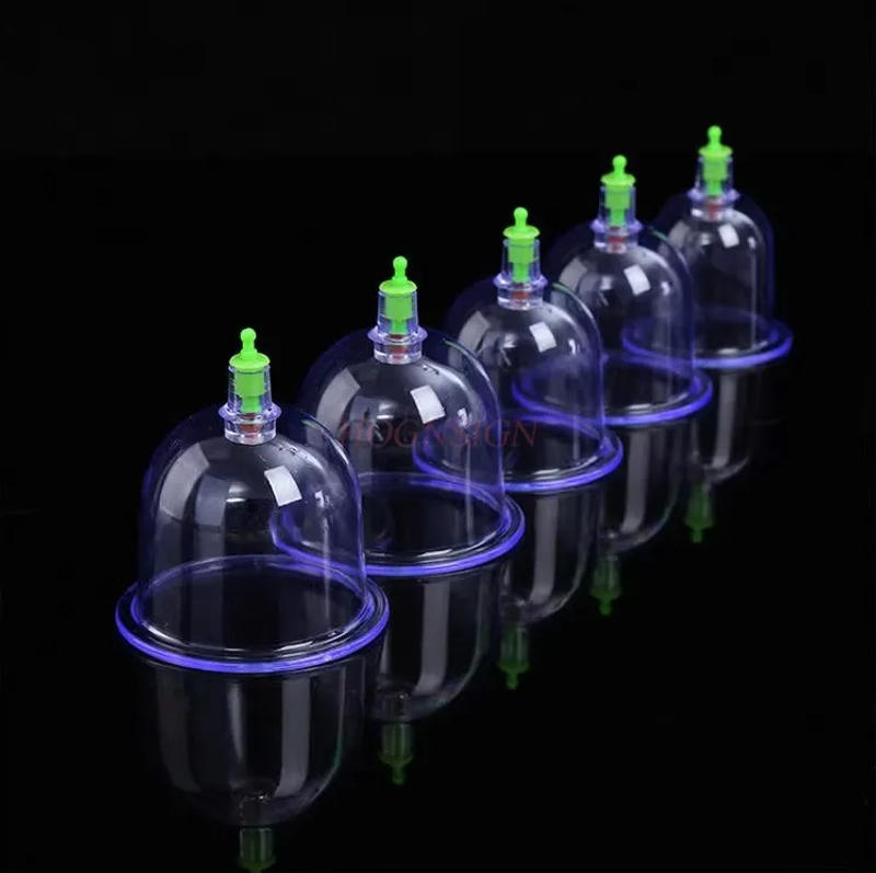 Description Picture 3 of item12PCS Cups Medical Vacuum Cans Cupping Cup Cellulite Suction Cup Therapy Massage Anti-cellulite Massage Cupping Therapy Kit