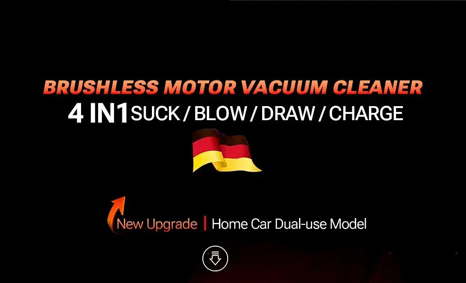 Description Picture 2 of itemPowerful 985000Pa Wireless Cleaner 3 Gears SZUK Portable Mini Car Vacuum Cleaner Handheld Cleaner Pet Hair Cleaning Machine