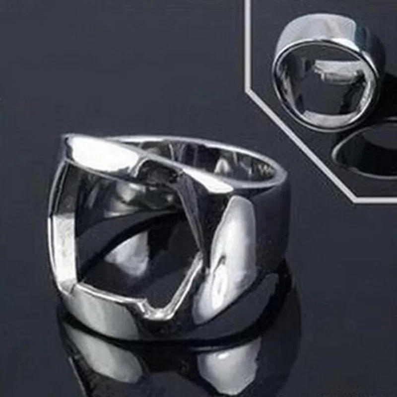 Description Picture 6 of item1-3Pcs Stainless Steel Finger Corkscrew Beer Bottle Opener Tool Versatile Ring-Shape Wine Bottles Open Bartender Tools