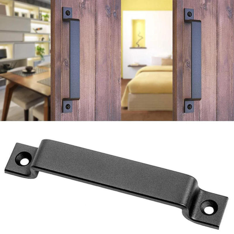 Description Picture 3 of itemExposed Door Handle Barn Door Handle Exterior Decoration Sophisticated And Functional Sturdy Iron Construction