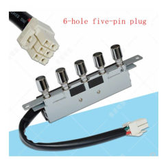 1PCS FOR  Midea range hood accessories 5 button 3 gear key switch power supply