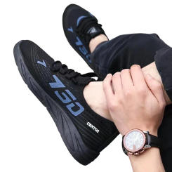 Men's Casual Shoes Students Ultra Light Breathable Tennis Sneakers Men's Shoes Anti-Slip Running Shoes Walking Shoes