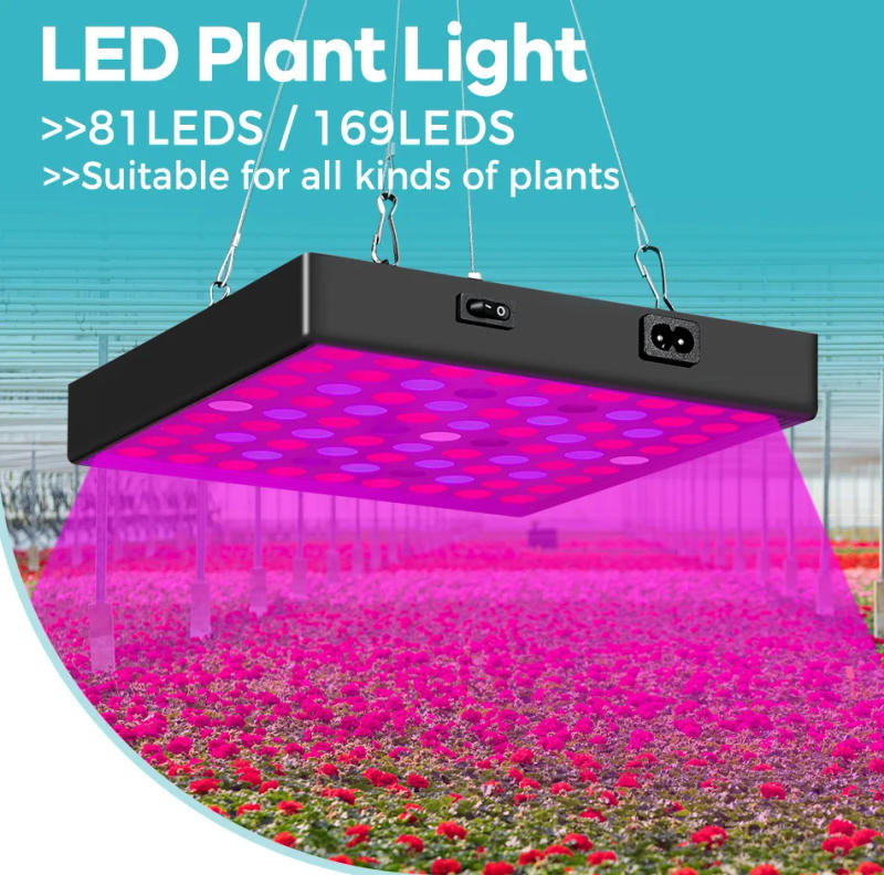 Description Picture 2 of itemFull Spectrum LED Grow Light 220V/110V Sunlight UV IR Hydroponic Plant Fill Lamp Greenhouse Tent Seeds Growth Cultivation Lamps