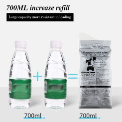 Outdoor Emergency Urinate Bags 700ml Disposable Portable Urine Bag Unisex Pee Bag Portable Urinal Bag for Female Baby Male