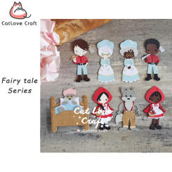 Catlove Fairy tale Series Metal Cutting Dies Scrapbooking Mold Stencil Die Cuts Card Making DIY Craft Embossing New Dies For