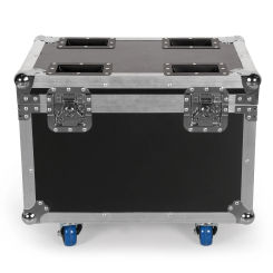 Fieryzeal Flightcase Flight Case Flycase Shockproof with Wheels for 120W 10 Gobos Moving Head Light Flycase for Stage Lights