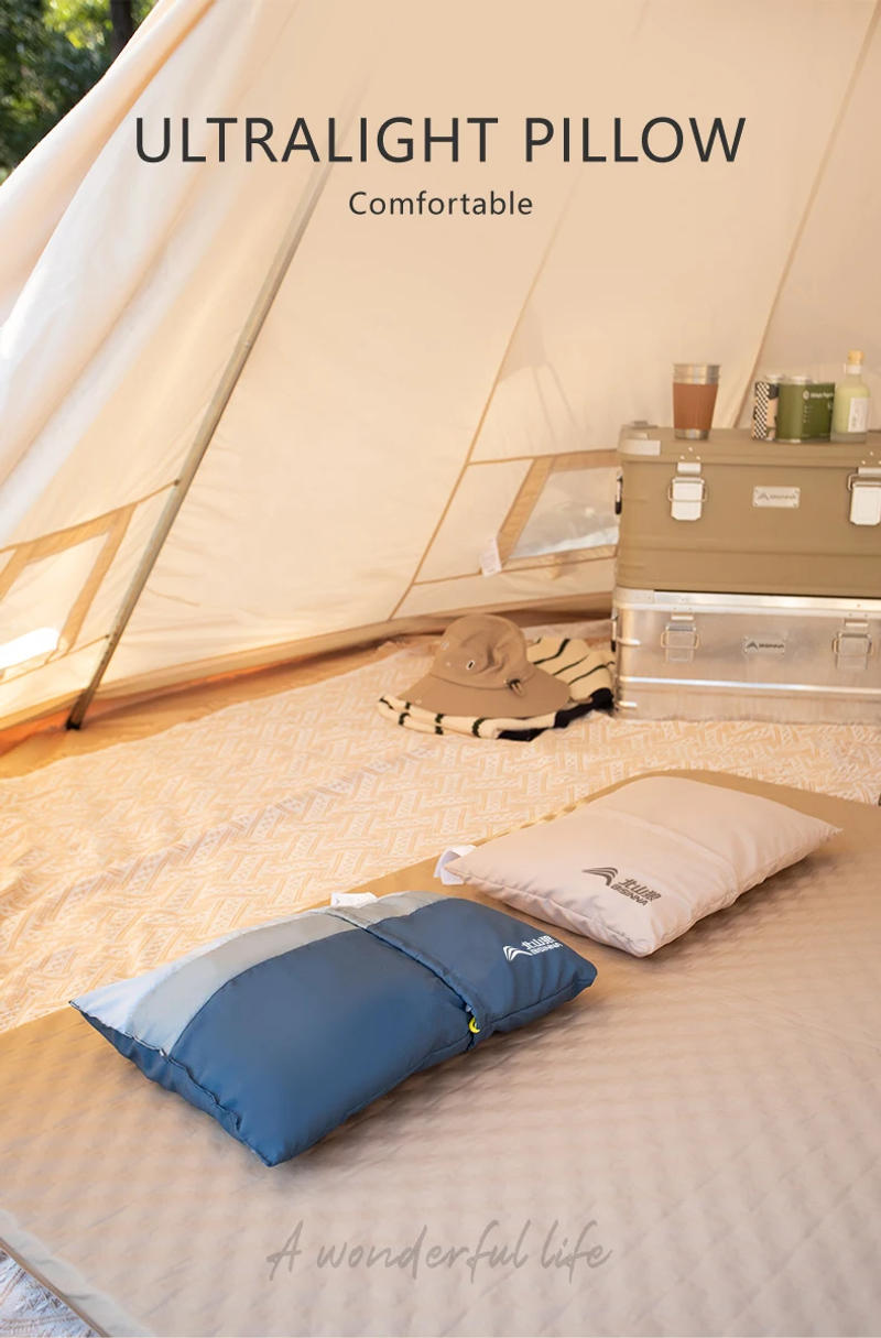 Description Picture 2 of itemBISINNA Lightweight Outdoor Camping Pillow Ultralight Hiking Sleeping Pillow Outdoor Compressible Portable Travel Pillow