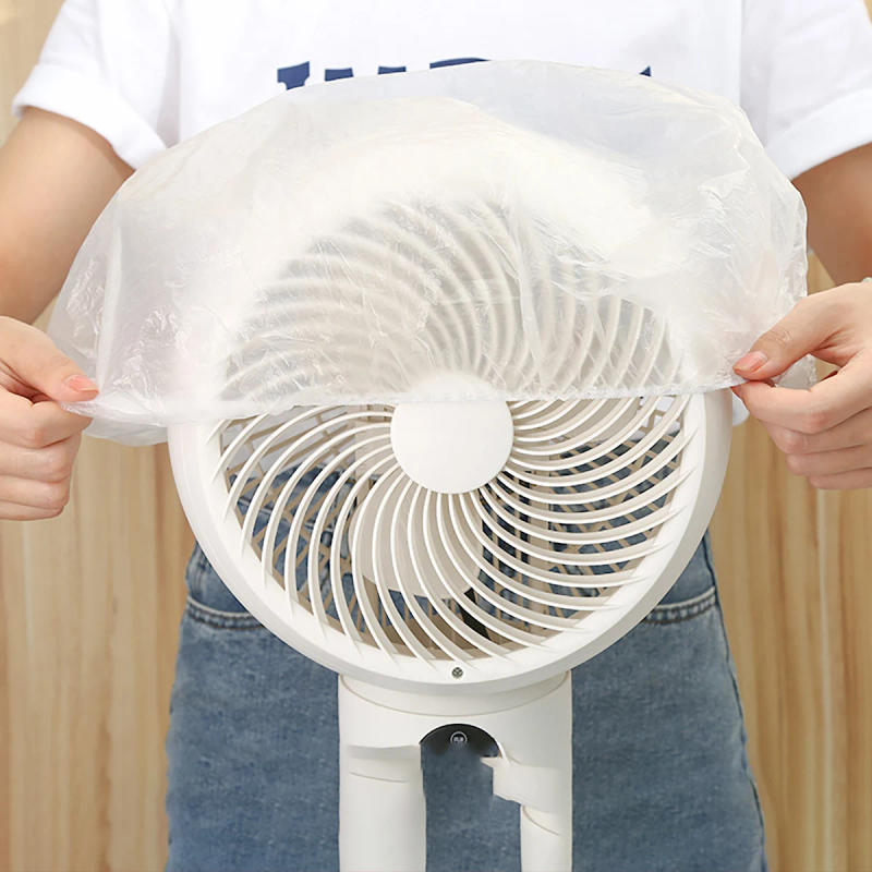 Description Picture 6 of item10pcs All-Purpose Covers Disposable Dust Cover for Household Appliances Fan Microwave Oven Kitchen Accessories