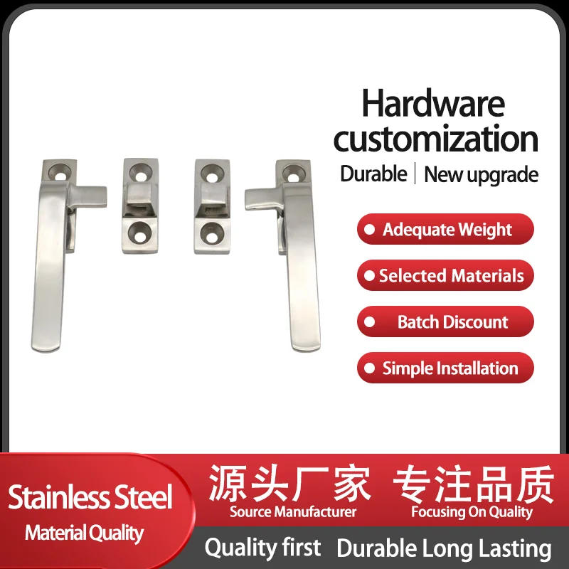 Description Picture 3 of itemCommercial Multi Specification 304 Stainless Steel Distribution Cabinet Door And Window Rotating Handle