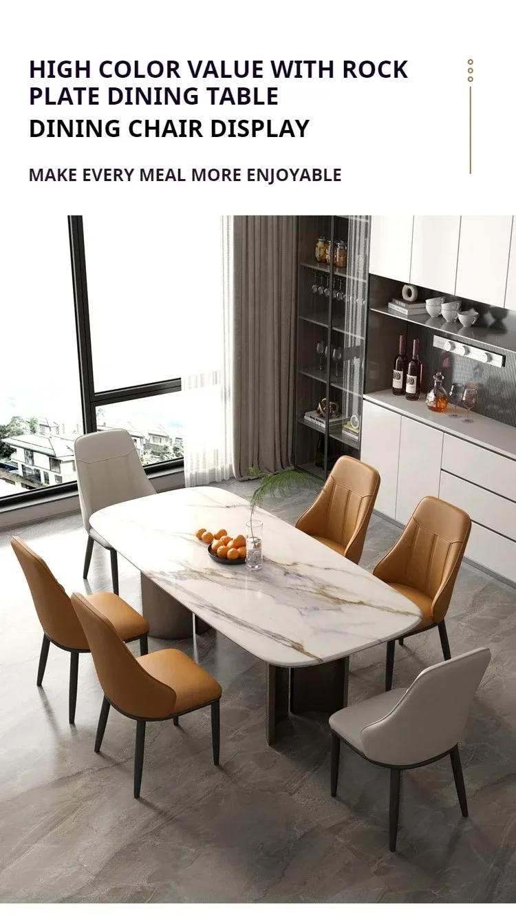 Description Picture 5 of itemDining Chairs Bedroom Chair Soft Luxury Dining Balcony Furniture Kitchen Mid Century Individual Dining Chairs Set
