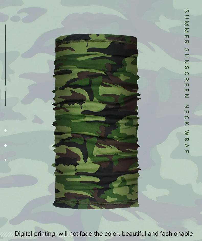 Description Picture 6 of itemSummer Sports Bandana Breathable UV SunProtection Camping Hiking Cycling Scarves Headwear Men Women Neck Warmer Tube Magic Scarf