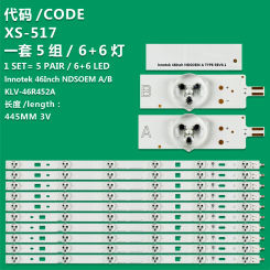 KIT 10 BARRAMENTOS LED KDL-46R485A