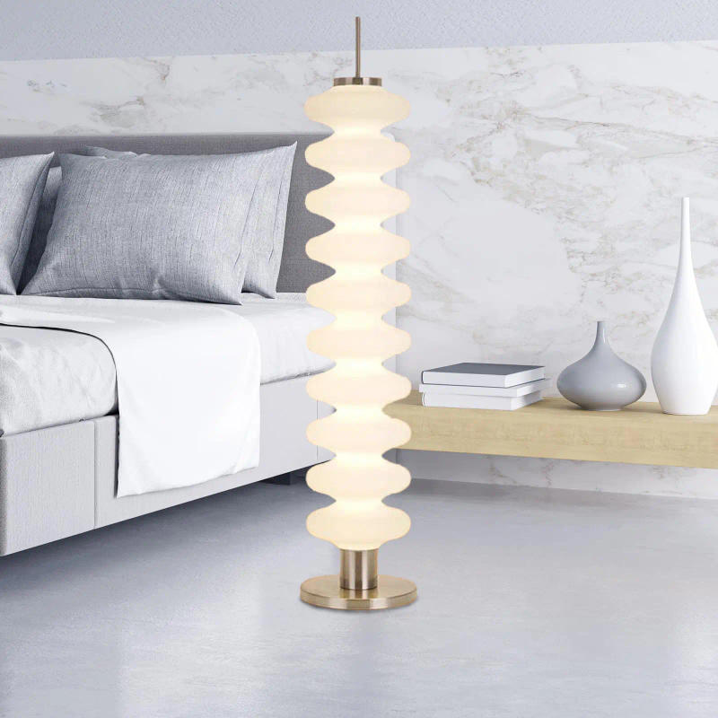 Description Picture 2 of itemStanding Floor Lamp Acrylic Lampshade Light Cover Accessory 10x22.6inch Replacement for Home Office Lightweight