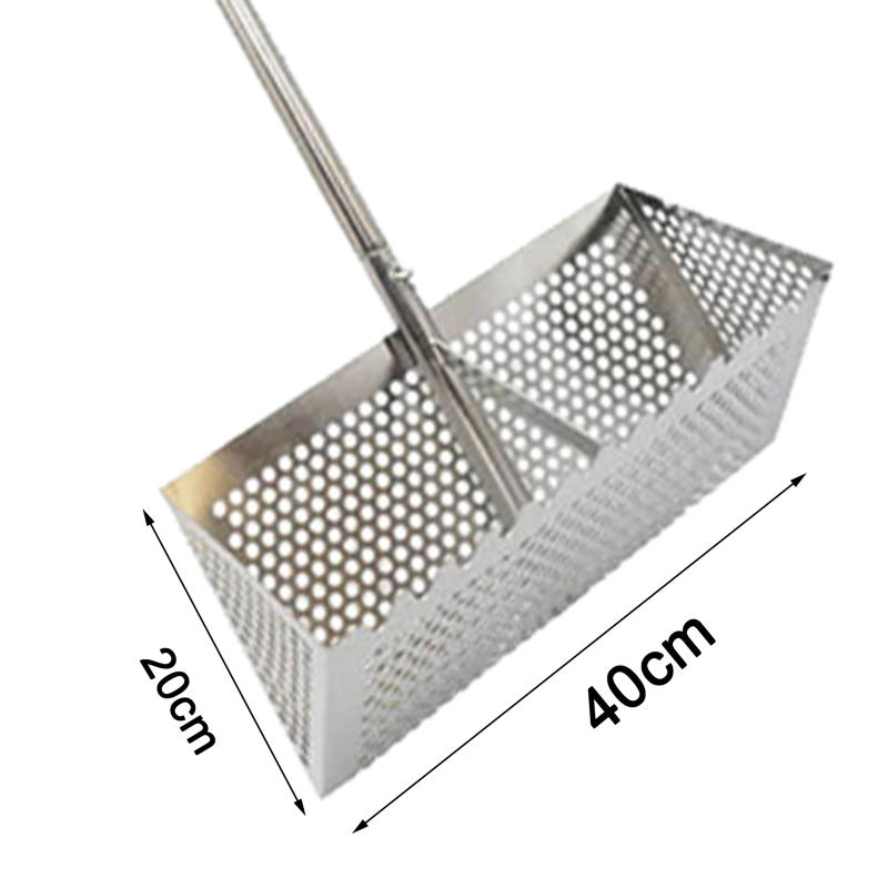 Description Picture 6 of itemBeach Rake Sand Filting Rake Ergonomic Foldable Rake Sand Rake Sand Sieve Seafood Tool Accessories Sea Rake Tool Seafood Rake