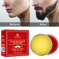 Men's Plant Dense Tough Beard Care Creams Moisturizing Smooth Promote Growth Lubrication Cream Beard Shaping Cream 30g TSLM1 New