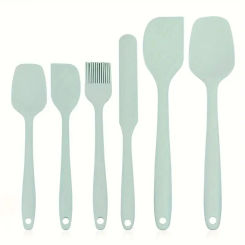 6-Piece Silicone Bakeware Set, Non-Stick Heat Resistant Spatulas, Food Grade Silicone Baking Tool Kit, Kitchen Essentials Cookin