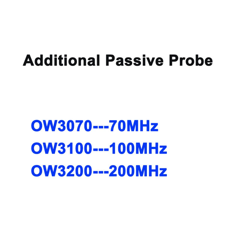 Description Picture 3 of itemOWON Oscilloscope Accessories Passive Probe 70MHz 100MHz 200MHz OW3070/3100/3200 for XDS HDS Series Oscilloscopes