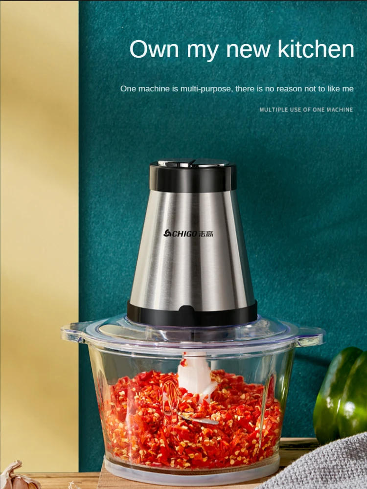 Description Picture 4 of itemMeat grinder household electric small stuffing and shredding vegetables multi-functional meat  kitchen appliance