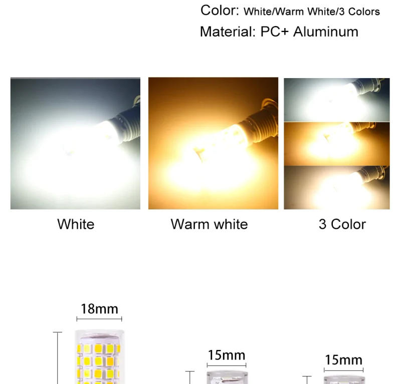 Description Picture 4 of itemLED Bulb 3W 5W 7W G9 lighting light Dimmable AC 220V Lamp SMD2835 Spotlight Chandelier Lighting Replace Halogen Lamp Bulb