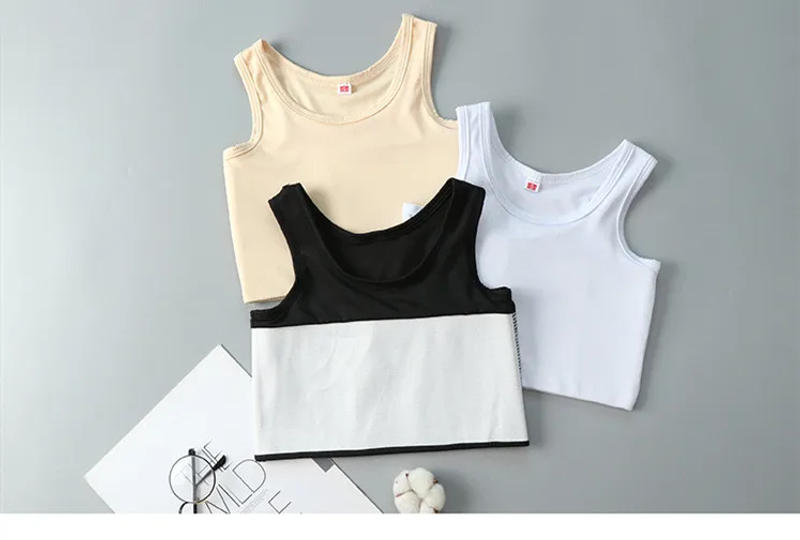Description Picture 4 of itemWomen Flat Chest Binder with Bandage Pullover Half Length Corset Tank Top FTM Lesbian Transgender Underwear Vest Breast Binder