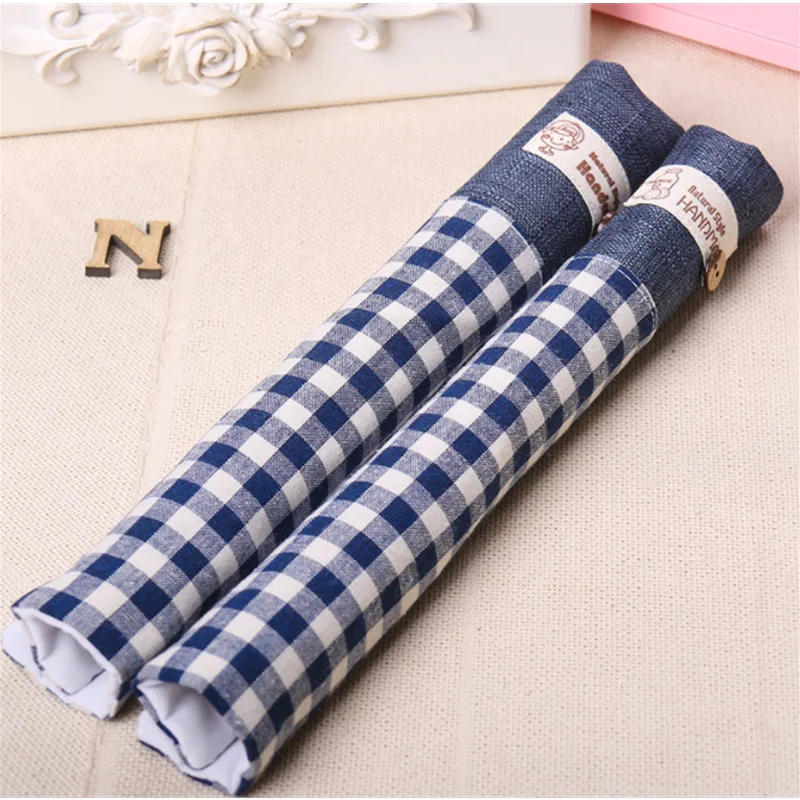 Description Picture 6 of item1Pair Cloth Handle Cover Door Knob Cover Cotton Refrigerator Handle Gloves Accessories Double-door Fridge Door Handle Cover