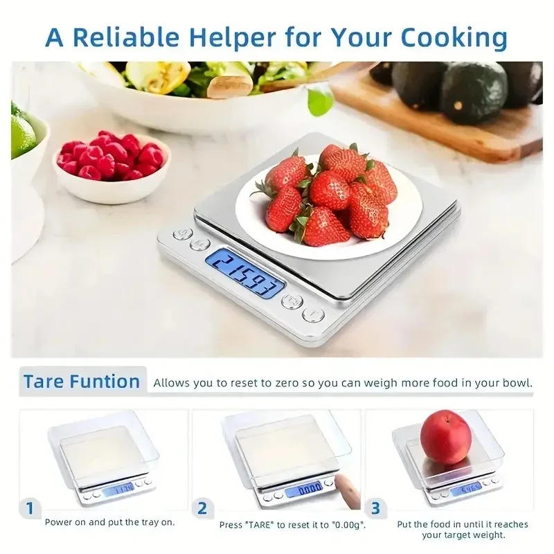 Description Picture 4 of itemElectronic Scales Digital Kitchen Scale Coffee Balance Kitchens Accessories Bakeware Measuring Tools & Scales & Weight Precision