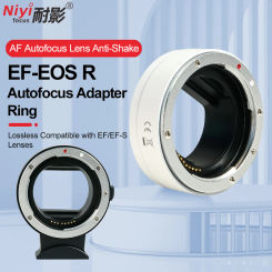 EF-EOS R Auto Focus Camera Lens Adapter EF Mount Lens 18-55mm 24-70mm to EOS R Mount Camera R6 R7 R8 R10 R50 AF Quick Focus