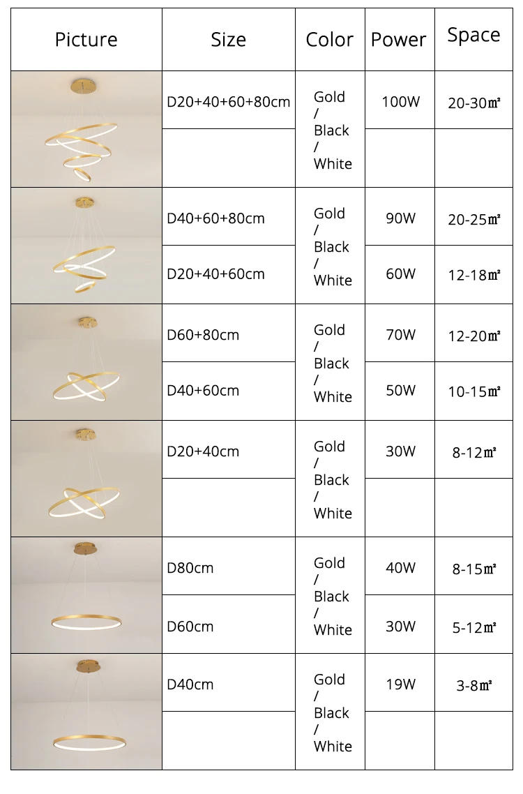 Description Picture 4 of itemLight Luxury Modern Chandelier Wrought Iron Pendant Lamp Indoor Home Decorative Led Ceiling Lighting Bathroom Living room Hotel