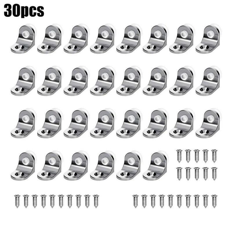 Description Picture 2 of item30pcs Shelf Support Stud Cabinet Unit Cupboard Pegs Pin Hanger Bracket Suction Cup Home Decoration Hardware Accessories