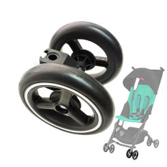 Buggy Wheel For GB Pockit +All Terrain Pocket Car D666 D668 Pockit 2S/3S/3Q/SA 11.5CM/ 4.5In Front wheel Baby Car Accessories
