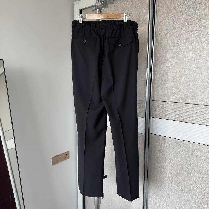 Description Picture 4 of item2024 New Fine-spun Wool Leisure Pants Summer Spring High Quality