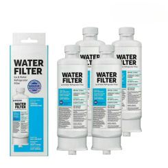 For Samsung DA97-17376B Replace Refrigerator Water Filter For HAF-QIN/EXP, HAF-QIN, DA97-08006C, RF28R7351SG, WS645A，（1-5 Pack)a