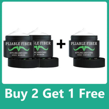 Men's Strong Styling Gel Lasting Fluffy Hair Styling Waxes Men's Hair Cream Styling Products Natural Hairstyle Care Cream Beauty