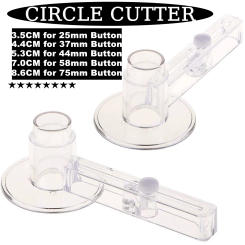 Round Knife Badge Button Maker Tools,Adjustable Circle Cutter,Figure Cutter for Photo Paper,Cutting Knife Scrap Circle of Models