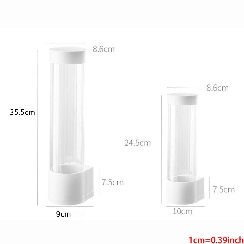 Description Picture 2 of itemNew Dispenser Automatically Drop Cup Remover Disposable Plastic Paper Du Water Holder