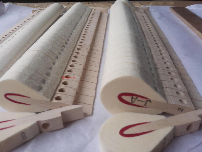 Description Picture 4 of itemChina made grand piano accessories piano string hammer piano hammer