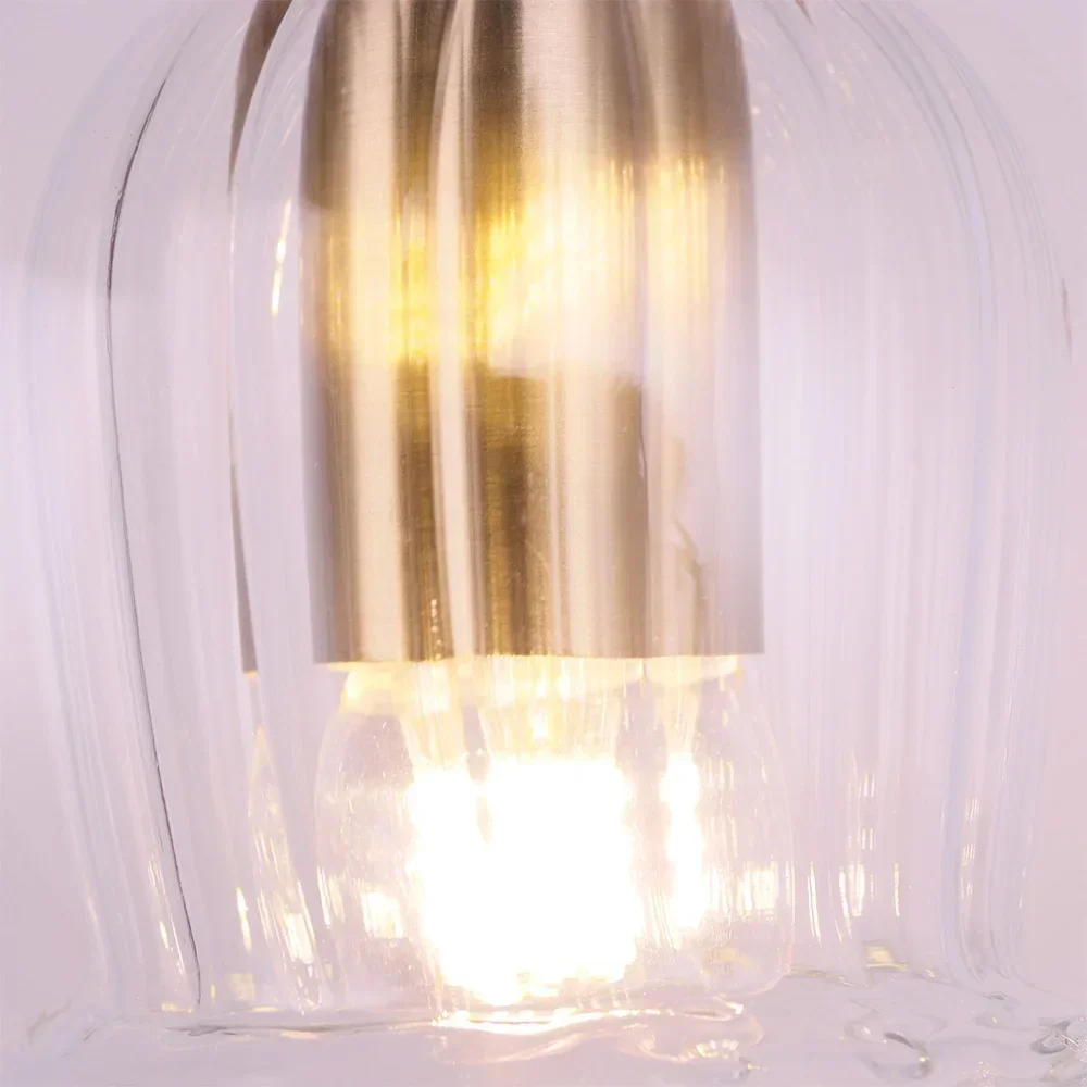 Description Picture 6 of itemNordic Threaded Glass Ceiling Chandelier Bar Office Coffee Shop Personalized Creative Light Bedroom Headboard Decoration