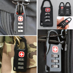 Alloy Safe Combination Code Number Lock Padlock for Suitcase Drawer Cabinet Luggage Zipper Backpack Handbag