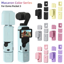 Case for DJI Osmo Pocket 3 Silicone Protective Cover  Anti-Scratch Lens Cap Protector for Pocket 3 Case Camera Accessories