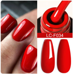 LILYCUTE 7ML Gel Nail Polish High Saturation Color For Manicure Vernis Semi Permanent Nail Art Base Top Coat UV Nail Polish