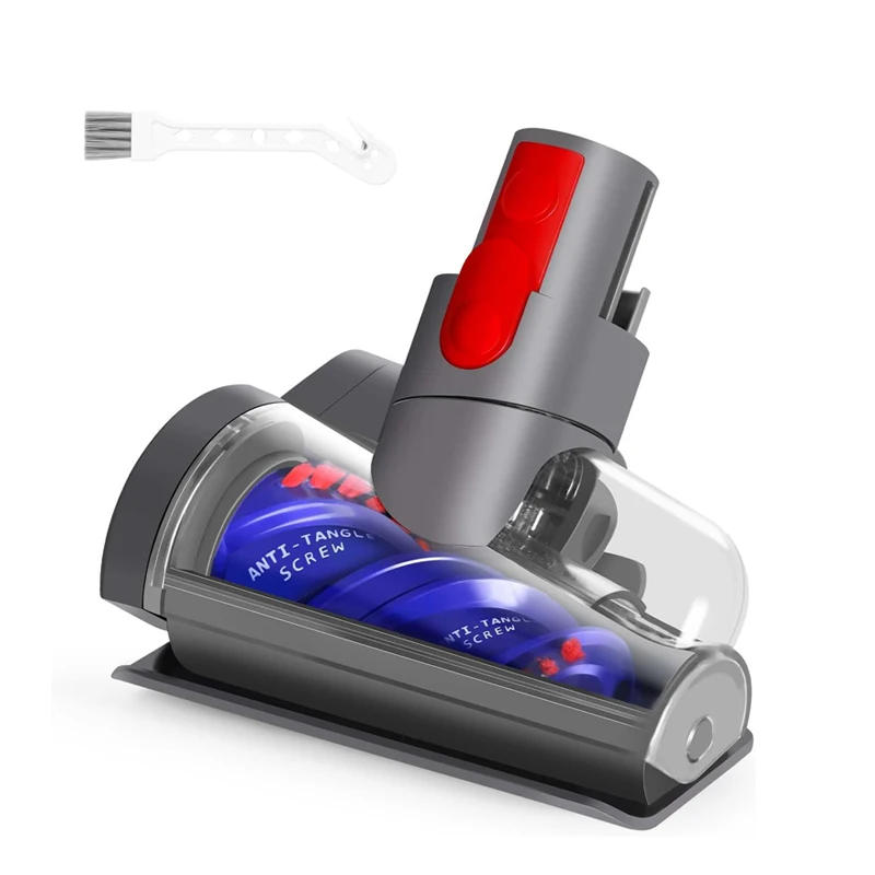 Description Picture 6 of itemUpgrade Anti-Tangle Mini Motorized Tool Brush Head Compatible with Dyson V7 V8 Cyclone V10 V11 V15 Vacuum Cleaner Accessories