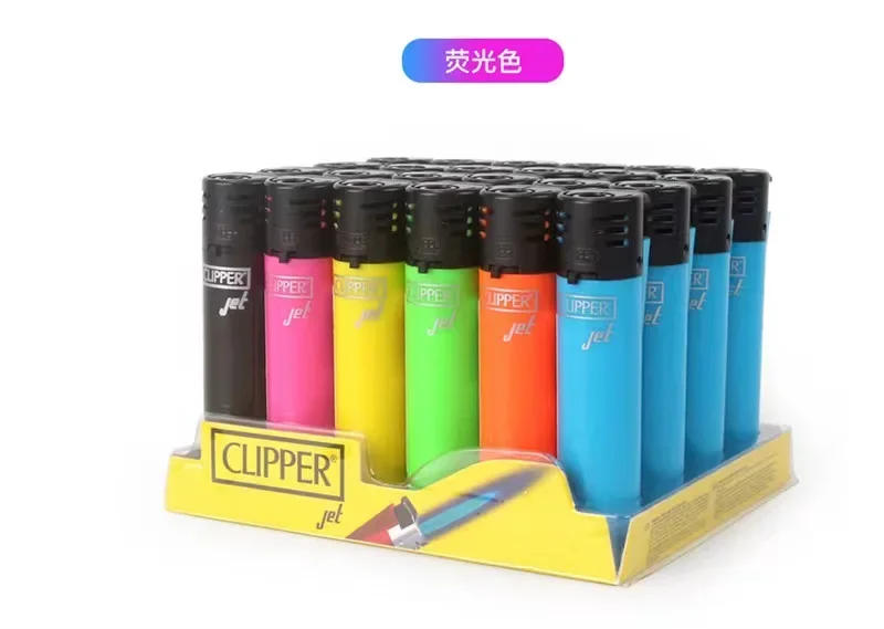 Description Picture 5 of itemClipper Creative Jet Lighter Direct Burning Gasoline Butane Lighter Inflatable Windproof Lighter Can Be Wholesale