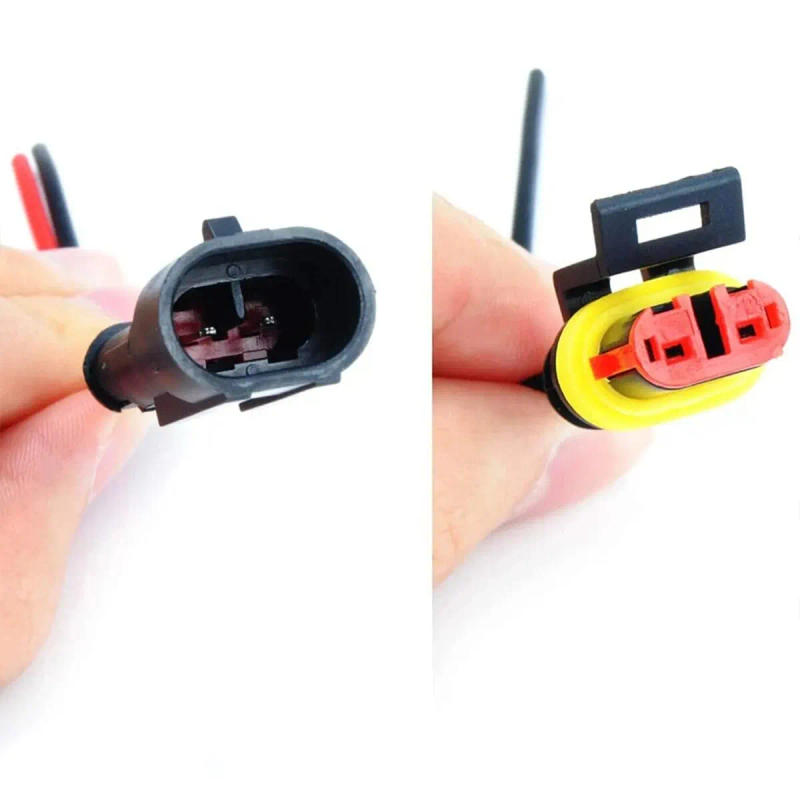 Description Picture 5 of item352pcs HID Waterproof Connectors 1/2/3/4 Pin Car Electrical Wire Connector Plug Truck Harness Male&Female Pin Plug Connector