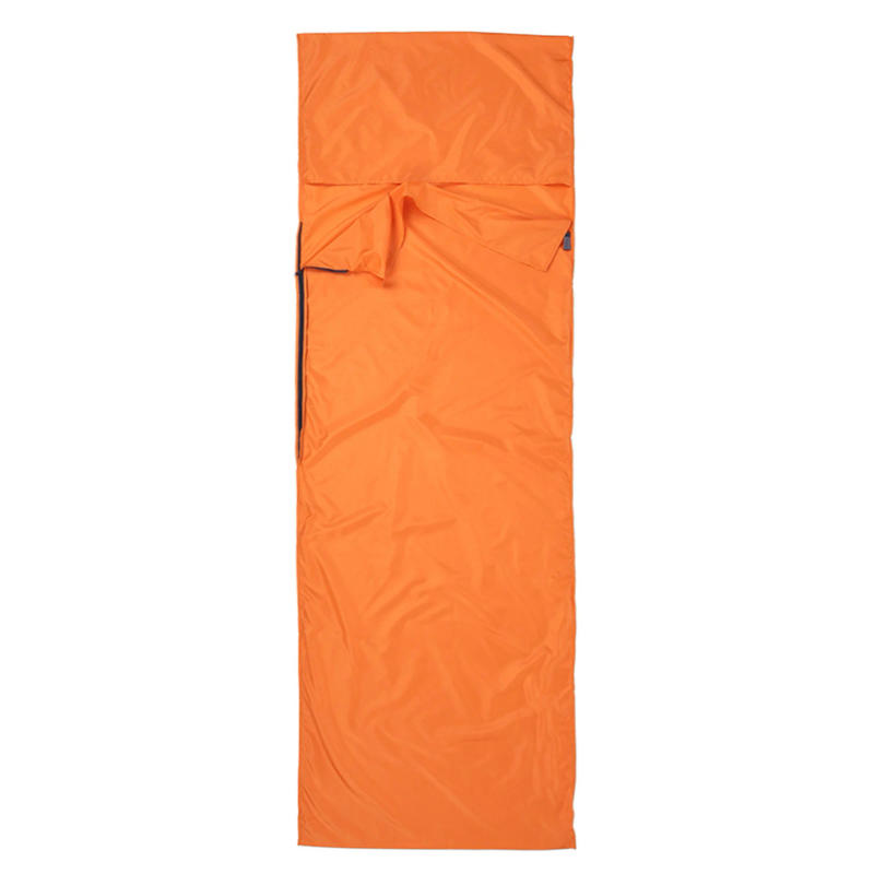 Description Picture 5 of itemLightweight Outdoor Sleeping Bag Liner Polyester Pongee Portable Single Sleeping Bags Camping Travel Hotel Sleep Bag 75*210CM