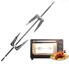 Chicken Roaster Fork Rotating Baking Roast Chicken Fork BBQ Chicken Fork R9UD