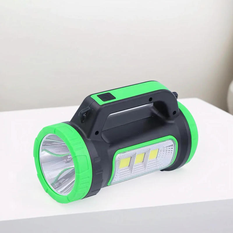 Description Picture 5 of itemSolar LED Flashlight USB Rechargeable 2 Modes Solar Powered LED Light Super Bright Outdoor Camping Lantern for Emergency Repair