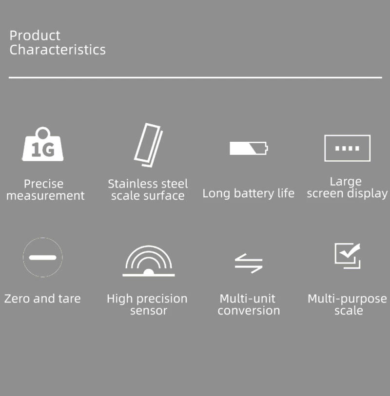 Description Picture 3 of item500 0.01g/3kg 0.1g LCD Portable Mini Electronic Digital Scales Kitchen Precision Jewelry Weight Balance Gold Gram Scale