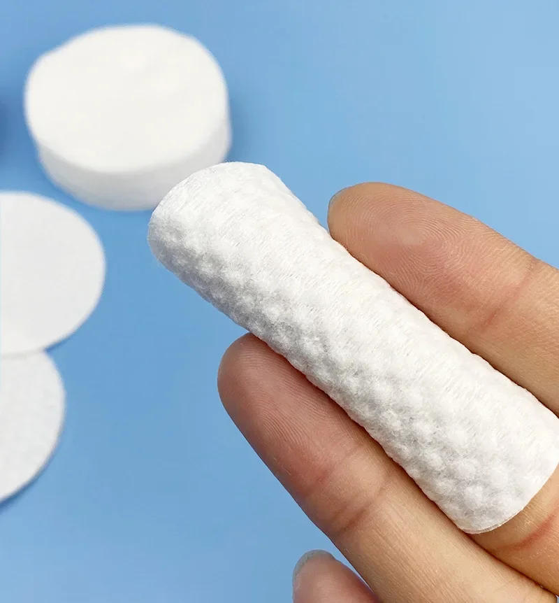 Description Picture 5 of item100-1200PCS Disposable Facial Puff Cotton Pads Makeup Accessories  Remover Practical Face Soft Remover Paper Take off the makeup