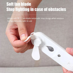 Face Steamer Air Conditioner 4w Silent Long Endurance Low Power Consumption Battery Powered Household Accessories Usb Mist Fans